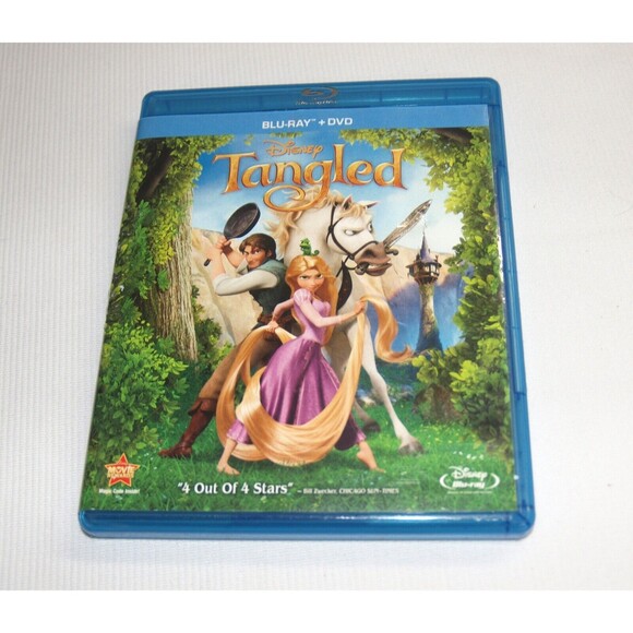Disney | Media | Tangled Disneys Longhaired Fun Movie Twodisc Bluraydvd ...